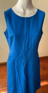 Calvin Klein Damen Kleid - Größe 12 - blau - Bild 1 von 3