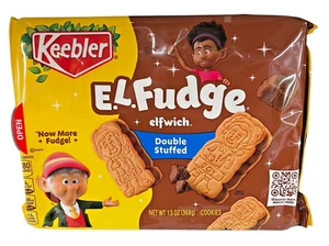 Galletas sándwich rellenas dobles Keebler EL Fudge Elfwich 13 oz - Imagen 1 de 1