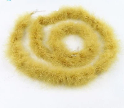 Bufanda de 2 yardas 20 g boa marabú 72 pulgadas boa pluma de pavo boda fiesta Foto 1 de 4