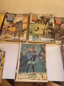 155x 2000AD Judge Dredd Comics Lot 541–700+ Sci-Fi Anthology Vintage Job Lot - Picture 1 of 10