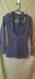 Urban Behavior Outfitters Blue Hooded Sweatshirt XS - Picture 1 of 3