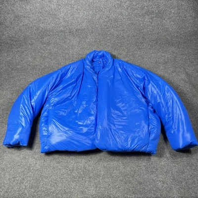 Yeezy Gap Jacket Mens XL Cobalt Blue Round Puffer Nylon Insulated Bubble YZY - Image 1 of 4