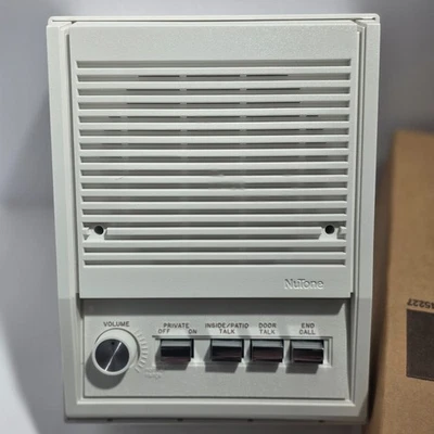 NuTone IS-409WH 5" Outdoor Patio Speaker for IM-4006 Intercom "Bright White" - Image 1 of 4
