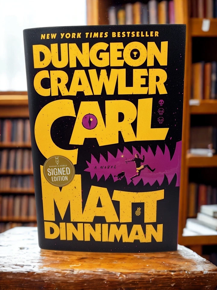 Dungeon Crawler Carl by Matt Dinniman (2024, Hardcover)