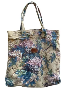 Vintage Gitano Tragetasche wiederverwendbar Einkauf Markt Blumen Gobelin 15x15" - Bild 1 von 6