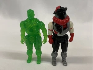 M.A.S.K 1988 Julio Lopez figure + Clone figure Fireforce Europe mask Kenner - Picture 1 of 3