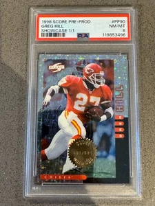 Spartito 1998 pre-produzione vetrina 1/1 (uno di uno) Greg Hill PSA NM-MT 8 - Foto 1 di 2