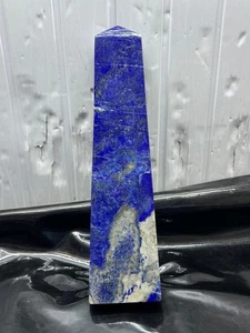 6,8 kg natürlicher Lapislazuli Kristallspitzenturm | großes Heilsteinpräparat - Bild 1 von 15