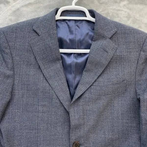 SuitSupply Napoli Blazer Men size 34 suit jacket sport coat wool two button - Picture 1 of 16