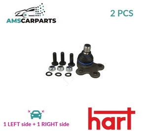 SUSPENSION BALL JOINT PAIR LOWER FRONT 449 083 HART 2PCS NEW OE REPLACEMENT - Picture 1 of 6