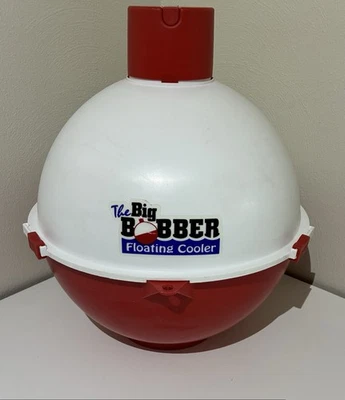 Cooler Big Bobber Floating 12 Can Ice Chest The Cool Beach. Great For A Man Cave - Image 1 of 4