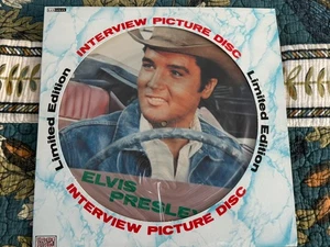 Elvis Presley Interview Picture Disk Baktabak BAK 2086 Vinyl Picture Disc (UK) - Bild 1 von 3