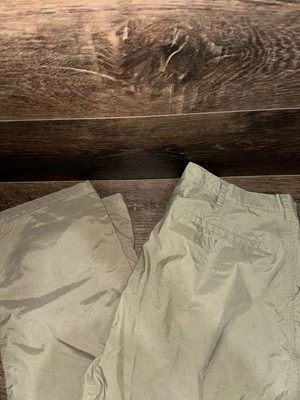 Cabela's Upland Hunting Brush Pants Mens 34x34 Beige Cotton Canvas Nylon Front - Image 1 of 4