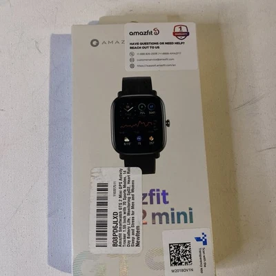 Amazfit GTS 2 Mini Smart Watch for Men Android iPhone, Alexa Built-in, 14-Day Ba - Image 1 of 3