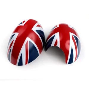 1 Paar Union Jack Manuell Spiegelkappen Für MINI Cooper R50 R52 R53 2000-2008 - Bild 1 von 7