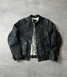 Vintage Rip Curl Leather jacket 00s mens size M - Picture 1 of 6