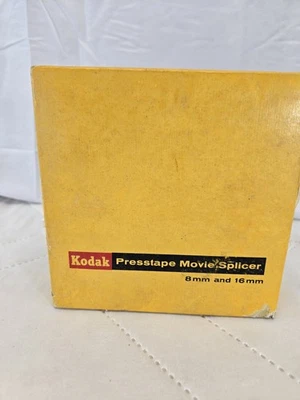 Empalmadora de Películas Kodak Presstape 8mm Y 16mm Caja Original Nº 64 De Colección Hecha en EE. UU.  Foto 1 de 4