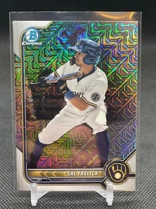 2022 Bowman Chrome - Prospects Mojo Refractor  #BCP-250 Sal Frelick RC - Picture 1 of 2