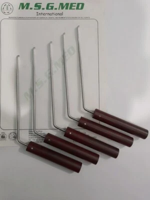 Orthopedic Wide Scoville Nerve Root Retractors 19cm 45° 5PCS Set Offer - Image 1 of 4