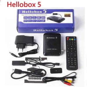 Hellobox 5 Middle East DV- S2 Satellite TV Receiver MPEG 4 DIGITAL 1080P Full HD - Picture 1 of 7