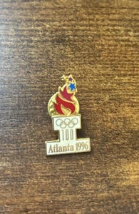 Spilla logo torcia olimpica Atlanta 1996 - Foto 1 di 4