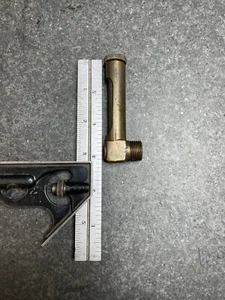 brass oil level glass indicator 3/8 pipe thread - Picture 1 of 4