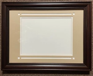 Print or Document brown wood frame - Picture 1 of 2
