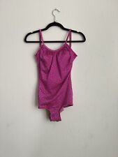 Maxine Of Hollywood Womens Swimsuit Pink Black Size 12