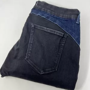Jeans denim 3X1 donna 29 W2 nero blu skinny lavaggio scuro - Foto 1 di 6