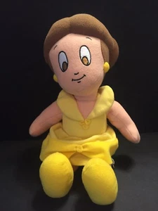Disney Store Plush 12" Belle Character Kid Princess Doll Embroidered Retired - Picture 1 of 12