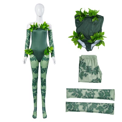 Cosplay Batman Hush Hiedra Venenosa Monos Disfraces Superhéroe Body Traje Zentai Foto 1 de 4