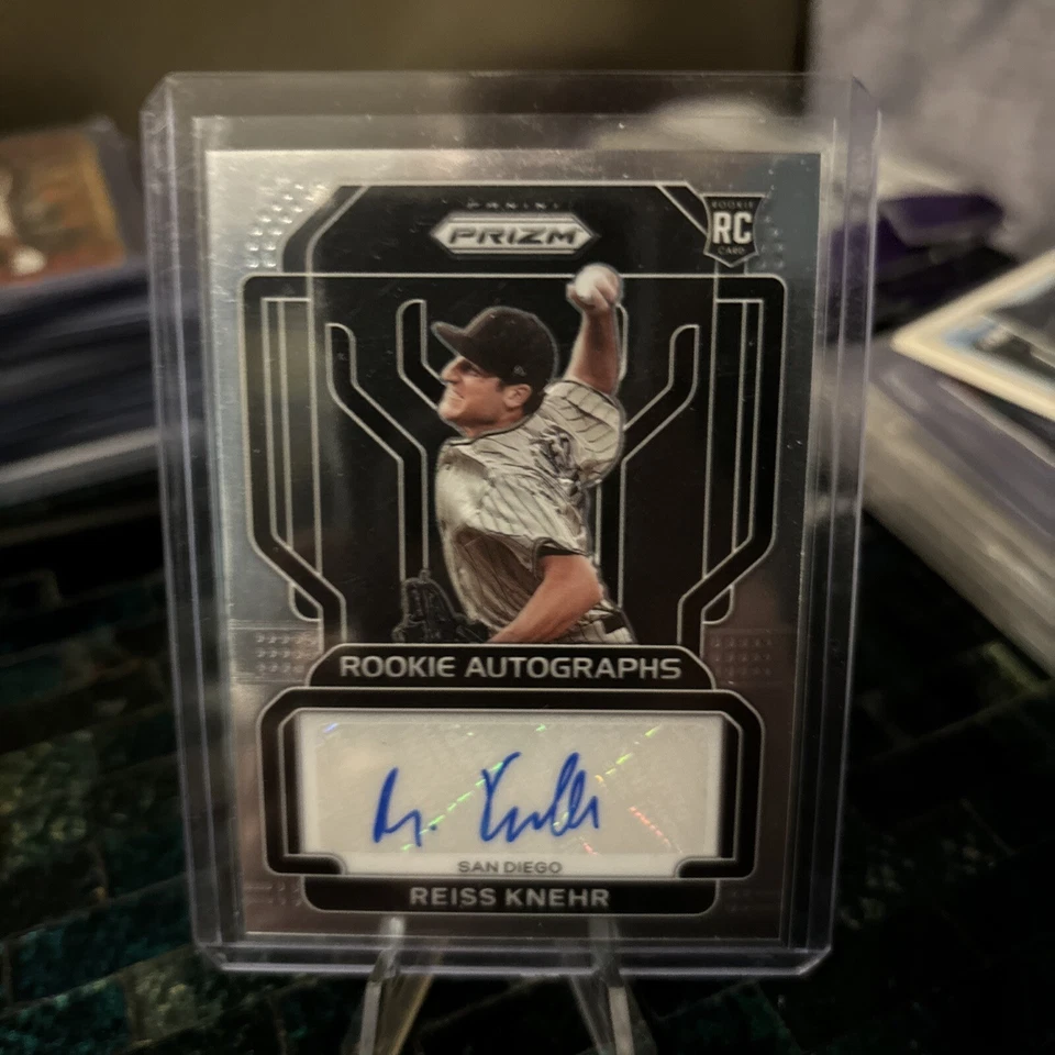 🔥🔥Reiss Knehr Rookie Auto - 2022 Panini Prizm Baseball - Image 1 of 4