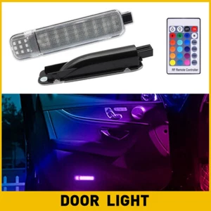 Pair LED Door Courtesy Light RGB For 1999-2006 Chevy Silverado 1500 2500 3500 HD - Picture 1 of 12