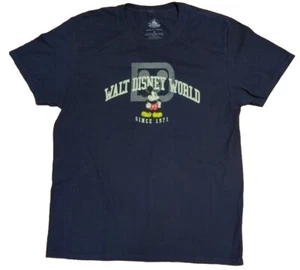 Camiseta Disney Parks Auténtica Walt Disney World Mickey Mouse Azul Unisex M - Imagen 1 de 4
