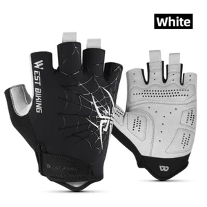 WEST BIKING Cycling Half Finger Gloves Touch Screen Sports Bike Gloves Mittens - Picture 1 of 19