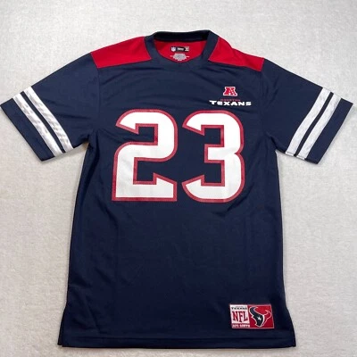 Camiseta de los Houston Texans para hombre pequeña # 23 Arian Foster fútbol americano equipo NFL ropa Foto 1 de 4