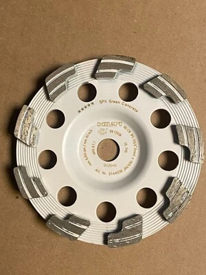 HILTI DIAMOND CUP WHEEL,DG-CW 150/6" SPX GREEN CONCRETE BRAND NEW. - Image 1 of 3