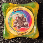 Panini Tazo Variante Waps Pokémon Base Amarillo Aggron