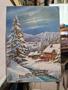 Cartolina Buon Natale Paesaggio Innevato 1967 GM 5090/90 SP3630 * - Bild 1 von 2