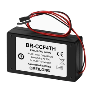 BR-CCF4TH 6V Battery 10800mAh BR-2/3AGCT4A BR-AGCF2W BR-CCF2TH with Black Plug - Picture 1 of 1