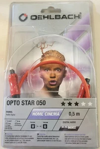Oehlbach! Opto Star 050 rot 0,5m (66002) Toslink/Toslink optisches Kabel## - Bild 1 von 1