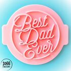 Happy Father's Day  Embosser Stamp For Fondant Icing Cupcake Cake Cookie Topper