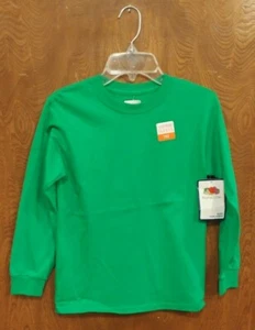 Camiseta verde manga larga Fruit of the Loom - Med (8) (NUEVA CON ETIQUETAS) - Imagen 1 de 4