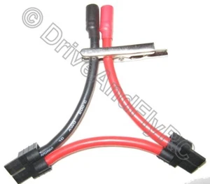 Traxxas Series connector 10 gauge wire Traxxas Series LiPo 6mm Castle 6.0mm Plug - Picture 1 of 12
