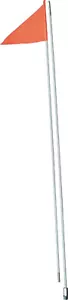 Fly Racing Side Mount Safety Flag 8ft 2 Piece Fiberglass Pole ATV UTV Snowmobile - Picture 1 of 1