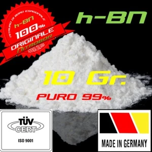 Nitruro di Boro Esagonale hBN 10 gr trattamento ceramico NO ceratec NO metabond