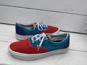 VANS Comfycush Era Multi Block Canvas Mens Shoes US Sz 10 - Picture 1 of 5