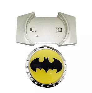 Batman Belt Buckles (with Lighter) Hidden Western Cowboy Metal Rodeo Vintage - Picture 1 of 12