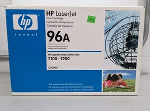 HP 96A (C4096A) schwarze Tonerkassette für HP LaserJet 2100 2200 - NEU/versiegelt - Bild 1 von 2