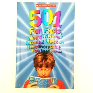 501 FUN FACTS Weird TRIVIA And Amazing LISTS Scholastic (Aussie Facts Too!) - Picture 1 of 5